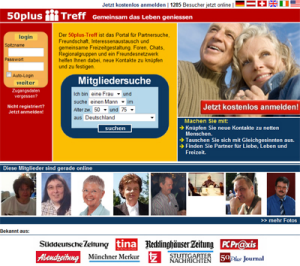 Generation 50plus im Netz