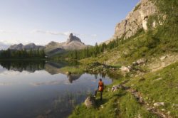 Italien Dolomiten Croda da Lago