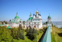 Spaso-Yakovlevsky monastery in Rostov the Great, Russia